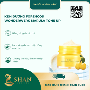 Kem Dưỡng Forencos Wonderwerk Marula Tone Up - Mẫu Mới