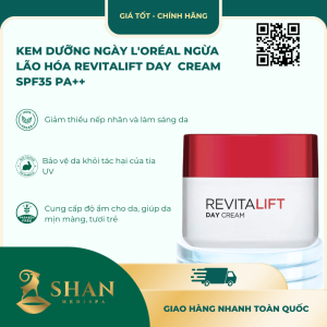 Kem Dưỡng Ngày L'Oréal Ngừa Lão Hóa Revitalift Day  Cream SPF35 PA++- Mẫu Mới