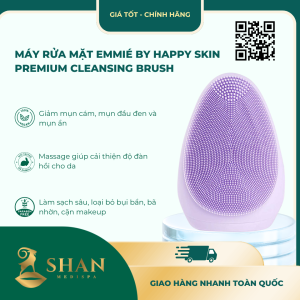 Máy Rửa Mặt Emmié by Happy Skin Premium Cleansing Brush - Mẫu Mới