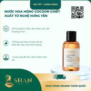 Nước Hoa Hồng Cocoon Chiết Xuất Từ Nghệ Hưng Yên - Mẫu Mới