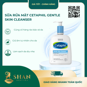Sữa Rửa Mặt Cetaphil Gentle Skin Cleanser - Mẫu Mới