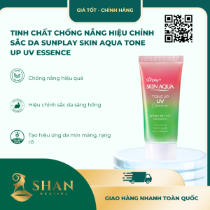 Tinh Chất Chống Nắng Hiệu Chỉnh Sắc Da Sunplay Skin Aqua Tone Up UV Essence - Mẫu Mới