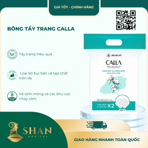 Bông Tẩy Trang Calla - Mẫu Mới
