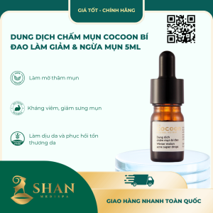 Dung Dịch Chấm Mụn Cocoon Bí Đao Làm Giảm & Ngừa Mụn 5ml - Mẫu Mới