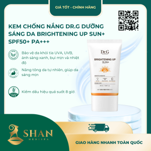 Kem Chống Nắng Dr.G Dưỡng Sáng Da Brightening Up Sun+ SPF50+ PA+++ - [Mẫu Mới]