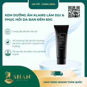 Kem Dưỡng Ẩm Klairs Làm Dịu & Phục Hồi Da Ban Đêm 60g- [Mẫu Mới]