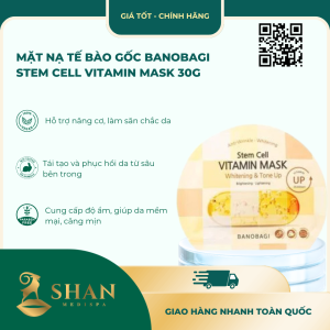 Mặt Nạ Tế Bào Gốc Banobagi Stem Cell Vitamin Mask 30g - Mẫu Mới