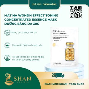 Mặt Nạ Wonjin Effect Toning Concentrated Essence Mask Dưỡng Sáng Da 30g