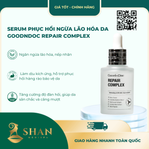 Serum phục hồi ngừa lão hóa da GoodnDoc Repair Complex - Mẫu Mới