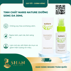Tinh Chất Naris Nature Dưỡng Sáng Da 30ml - Mẫu Mới