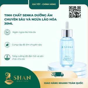Tinh Chất Senka Dưỡng Ẩm Chuyên Sâu Và Ngừa Lão Hóa 30ml - Mẫu Mới