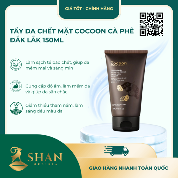Tay Da Chet Mat Cocoon Ca Phe Dak Lak 150ml 1