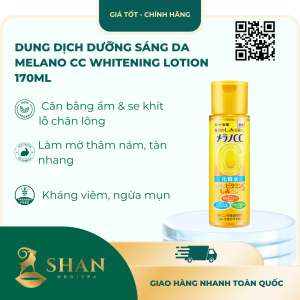 Dung Dịch Dưỡng Sáng Da Melano CC Whitening Lotion 170ml – [Mẫu Mới]