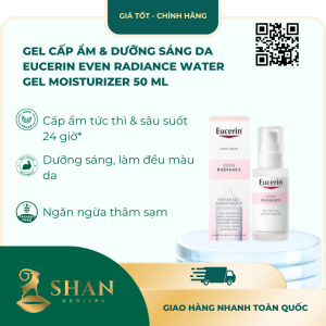 Gel Cấp Ẩm & Dưỡng Sáng Da Eucerin Even Radiance Water Gel Moisturizer 50 ml – [Mẫu Mới]