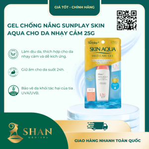 Gel Chống Nắng Sunplay Skin Aqua Cho Da Nhạy Cảm 25g - Mẫu Mới