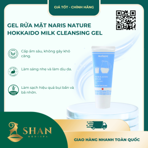 Gel Rửa Mặt Naris Nature Hokkaido Milk Cleansing Gel – Mẫu Mới