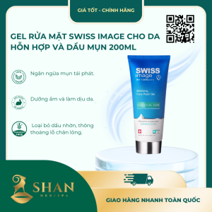 Gel Rửa Mặt Swiss Image Cho Da Hỗn Hợp Và Dầu Mụn 200ml - Mẫu Mới