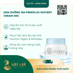 Freeplus Watery Cream – Màng Nước Mỏng Nhẹ Tươi Mát