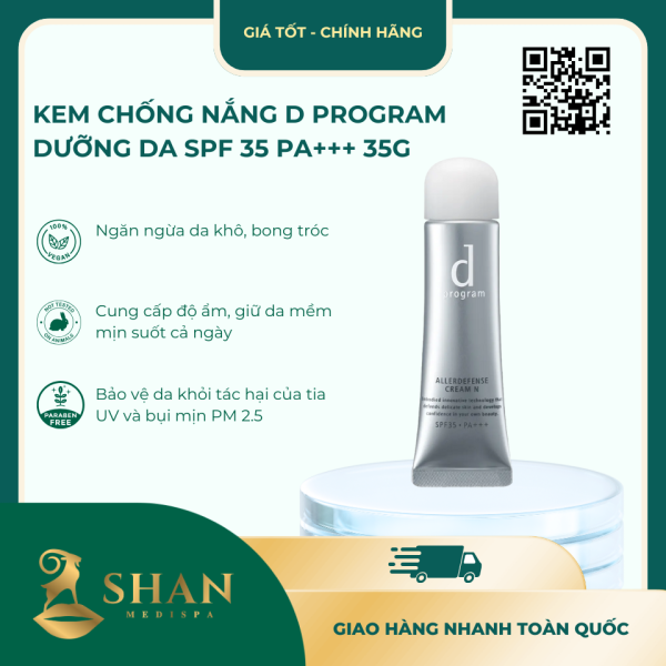 Kem Chong Nang d program Duong Da SPF 35 PA 35g