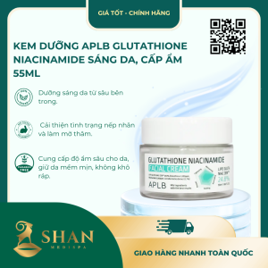 Kem Dưỡng APLB Glutathione Niacinamide Sáng Da, Cấp Ẩm 55ml - [Mẫu Mới]
