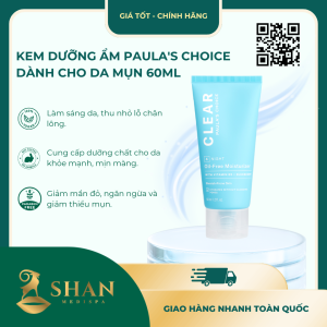 Kem Dưỡng Ẩm Paula's Choice Dành Cho Da Mụn 60ml - Mẫu Mới