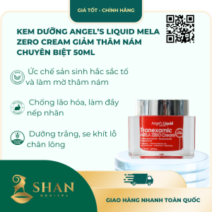 Kem Dưỡng Angel’s Liquid Mela Zero Cream Giảm Thâm Nám Chuyên Biệt 50ml – [Mẫu Mới]
