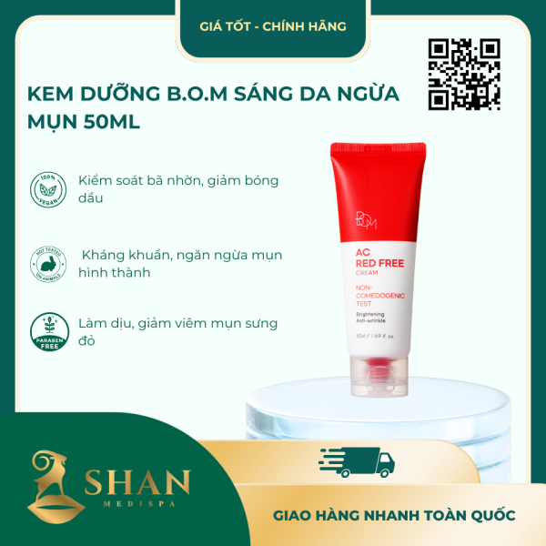 Kem Duong B.O.M Sang Da Ngua Mun 50ml