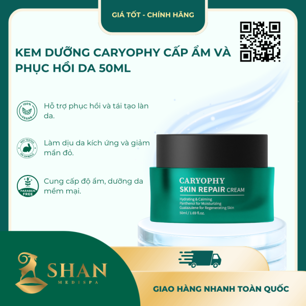 Kem Duong Caryophy Cap Am Va Phuc Hoi Da 50ml