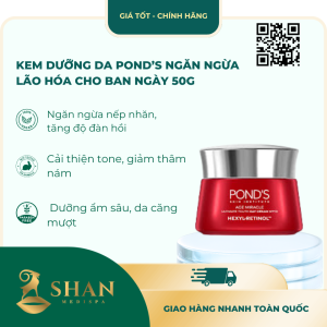 Kem Dưỡng Da Pond’s Ngăn Ngừa Lão Hóa Cho Ban Ngày 50g – [Mẫu Mới]