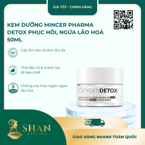 Kem Dưỡng Mincer Pharma Detox Phục Hồi, Ngừa Lão Hoá 50ml - Mẫu Mới