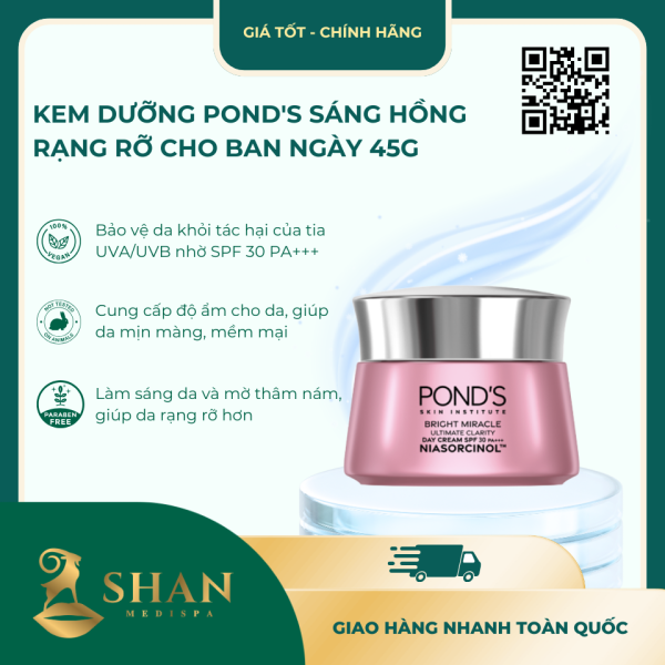 Kem Duong Ponds Sang Hong Rang Ro Cho Ban Ngay 45g 1