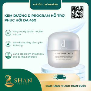Kem Dưỡng d program Hỗ Trợ Phục Hồi Da 45g - Mẫu Mới