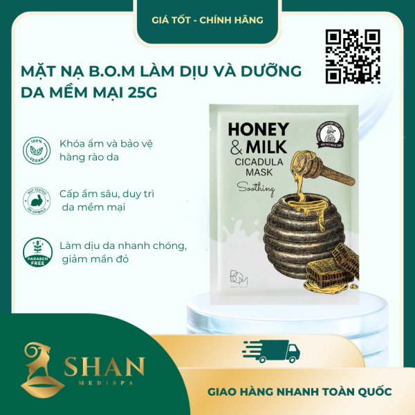 Mat Na B.O.M Lam Diu Va Duong Da Mem Mai 25g