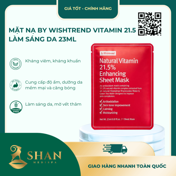 Mat Na By Wishtrend Vitamin 21.5 Lam Sang Da 23ml