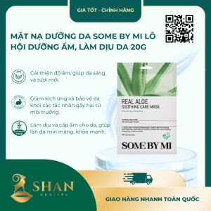 Mặt Nạ Dưỡng Da Some By Mi Lô Hội Dưỡng Ẩm, Làm Dịu Da 20g - [Mẫu Mới]