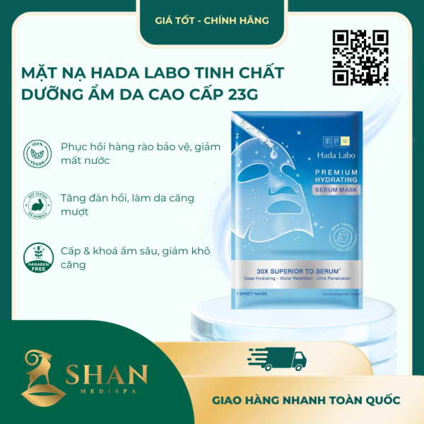 Mat Na Hada Labo Tinh Chat Duong Am Da Cao Cap 23g