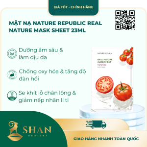 Mặt Nạ Nature Republic Real Nature Mask Sheet 23ml – [Mẫu Mới]
