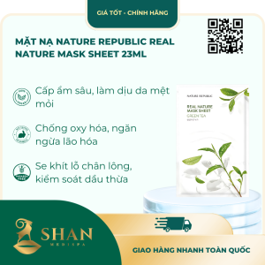 Mặt Nạ Nature Republic Real Nature Mask Sheet 23ml – [Mẫu Mới]