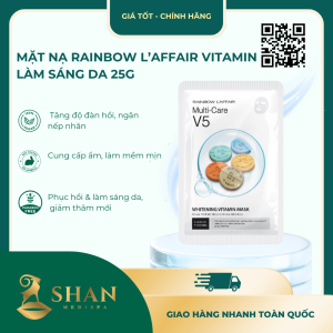 Mặt Nạ Rainbow L’affair Vitamin Làm Sáng Da 25g - [Mẫu Mới]