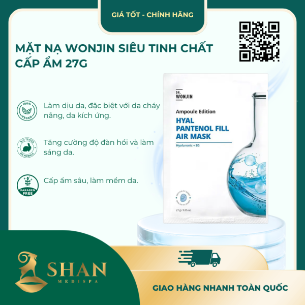 Mặt Nạ Wonjin Siêu Tinh Chất Cấp Ẩm 27g - Mẫu Mới 1 Mat Na Wonjin Sieu Tinh Chat Cap Am 27g