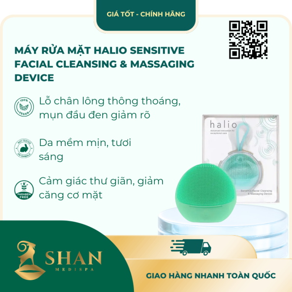 May Rua Mat Halio Sensitive Facial Cleansing Massaging Device – Mau Moi