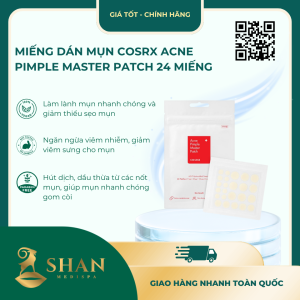 Miếng Dán Mụn Cosrx Acne Pimple Master Patch 24 Miếng- [Mẫu Mới]