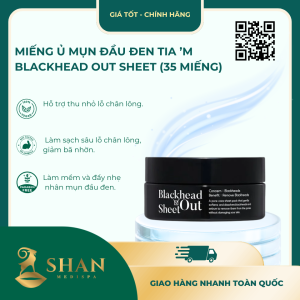 Miếng Ủ Mụn Đầu Đen Tia ’m Blackhead Out Sheet (35 Miếng) – [Mẫu Mới]