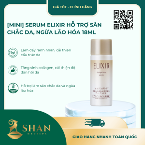 [Mini] Serum Elixir Hỗ Trợ Săn Chắc Da, Ngừa Lão Hóa 18ml - Mẫu Mới