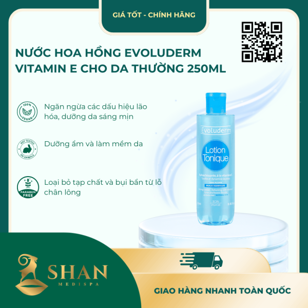 Nuoc Hoa Hong Evoluderm Vitamin E Cho Da Thuong 250ml 1 1