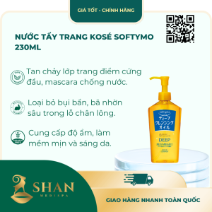Nước Tẩy Trang Kosé Softymo 230ml – [Mẫu Mới]