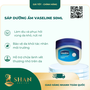 Sáp Dưỡng Ẩm Vaseline 50ml – [Mẫu Mới]