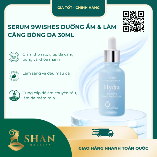 Serum 9Wishes Duong Am Lam Cang Bong Da 30ml