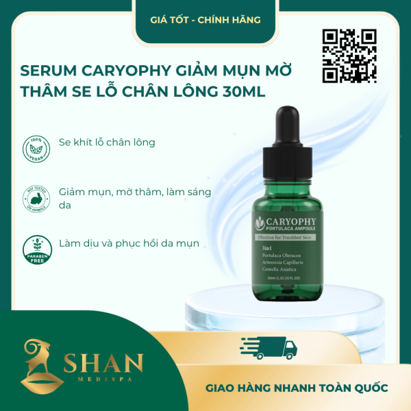 Serum Caryophy Giam Mun Mo Tham Se Lo Chan Long 30ml