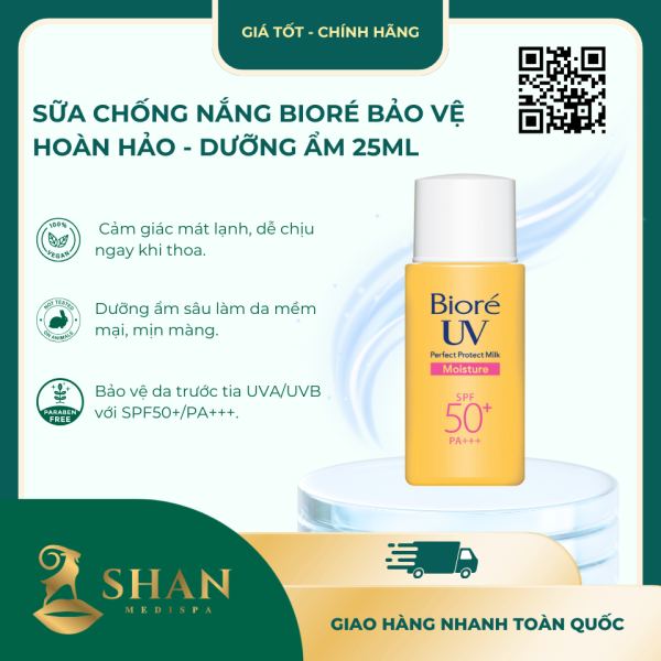 Sua Chong Nang Biore Bao Ve Hoan Hao Duong Am 25ml